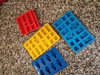 Lego ice molds
