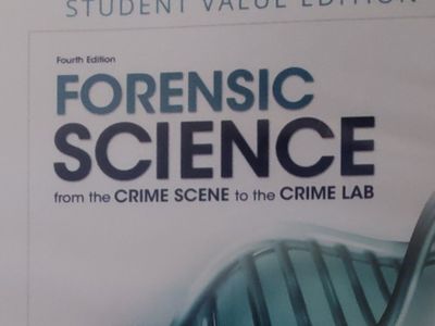 Forensic science handbook