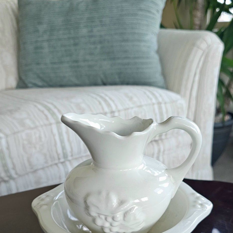 Pitcher Planter Porcelain