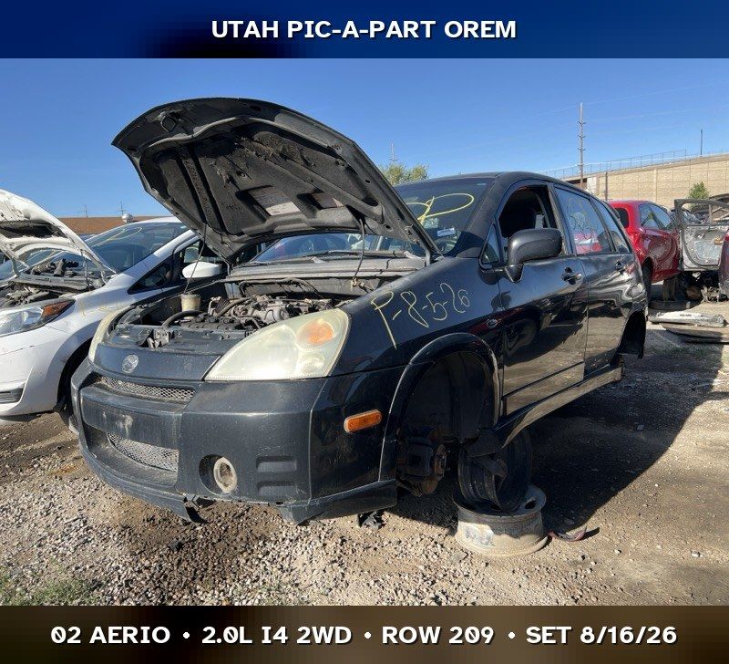 Just In! 2002 Suzuki Aerio Parts - UTPAP Orem