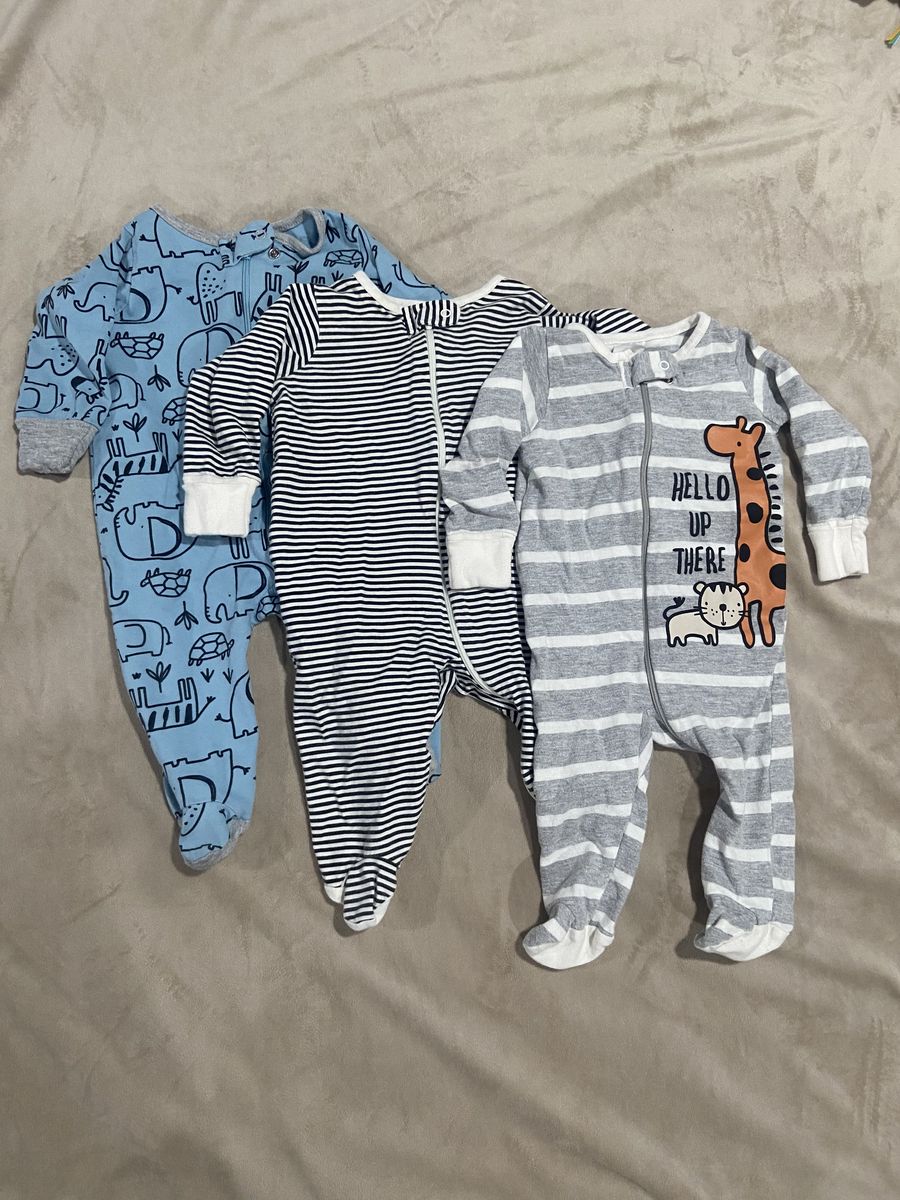 Three 0-3 Month Sleepers