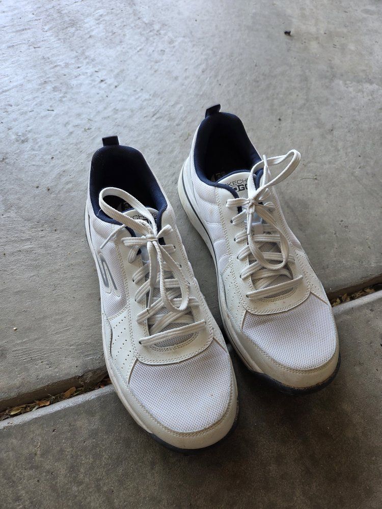 Skechers Go Golf Mens White Athletic Golf Shoes size 12