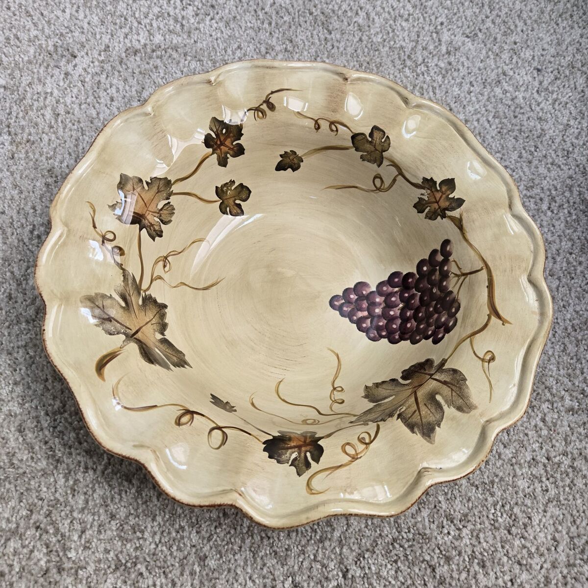 Large Fruit Bowl Serving Dish
