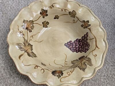 Large Fruit Bowl Serving Dish