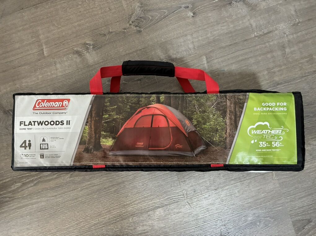 Coleman 4 person tent