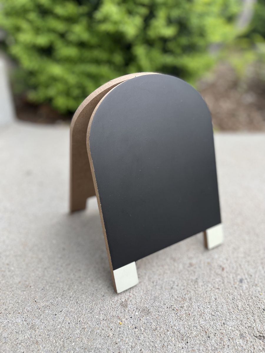 Double Sided Round Chalkboard Sign | $8 OBO