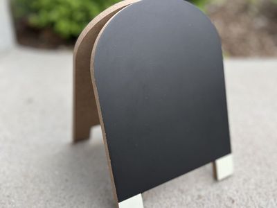 Double Sided Round Chalkboard Sign | $8 OBO