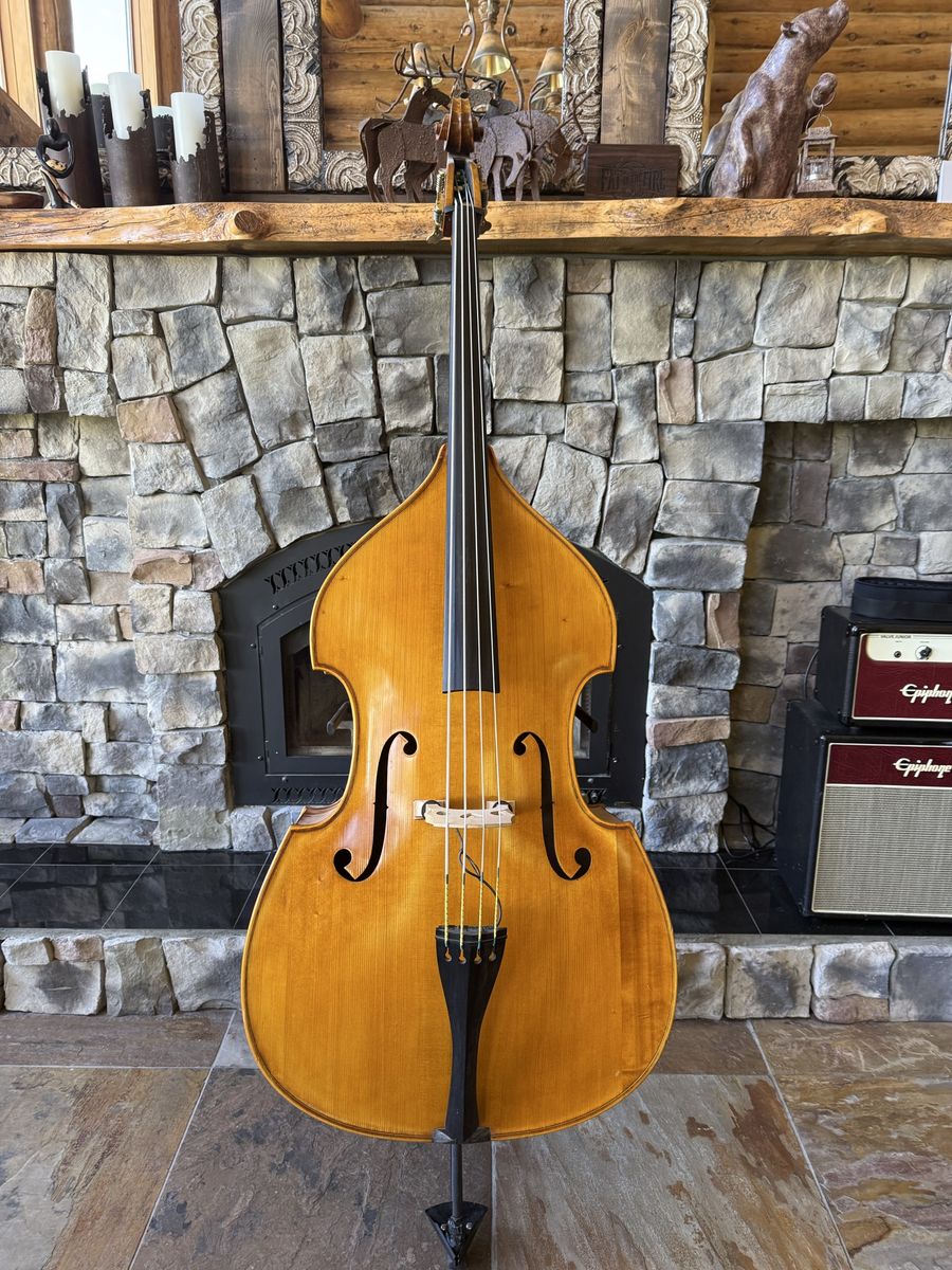 Samuel Shen 3/4 SB300 Mirecourt Model Double Bass-Bass Violin For Sale