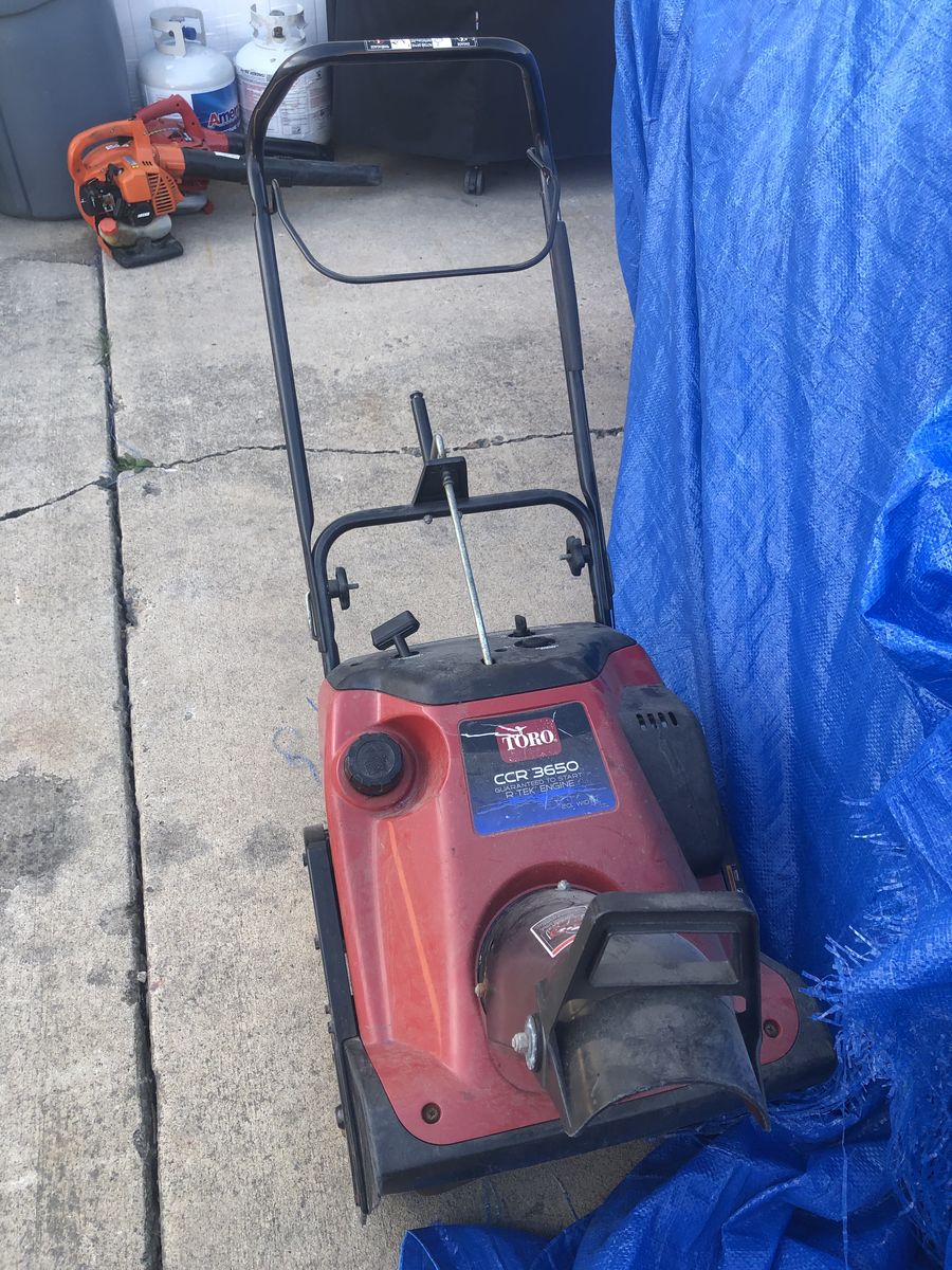 Toro CCR3650, $250