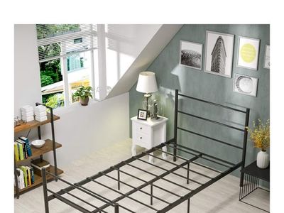 Twin XL metal bed frame