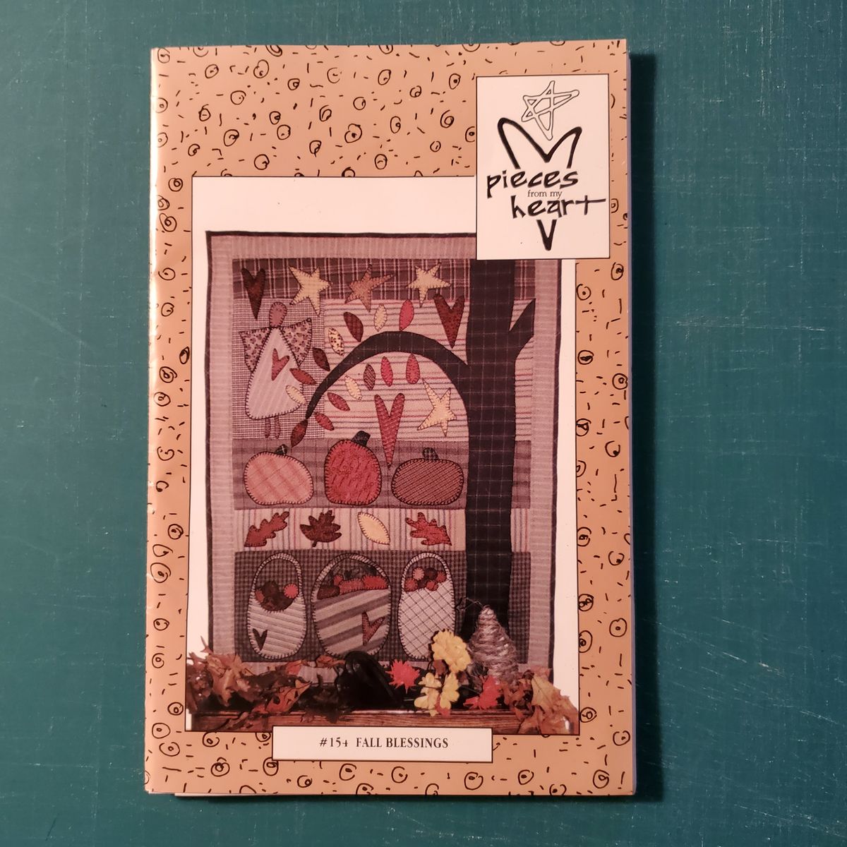 FALL BLESSINGS Wall Quilt Pattern #154 - Sandy Gervais Pieces From My Heart 1997