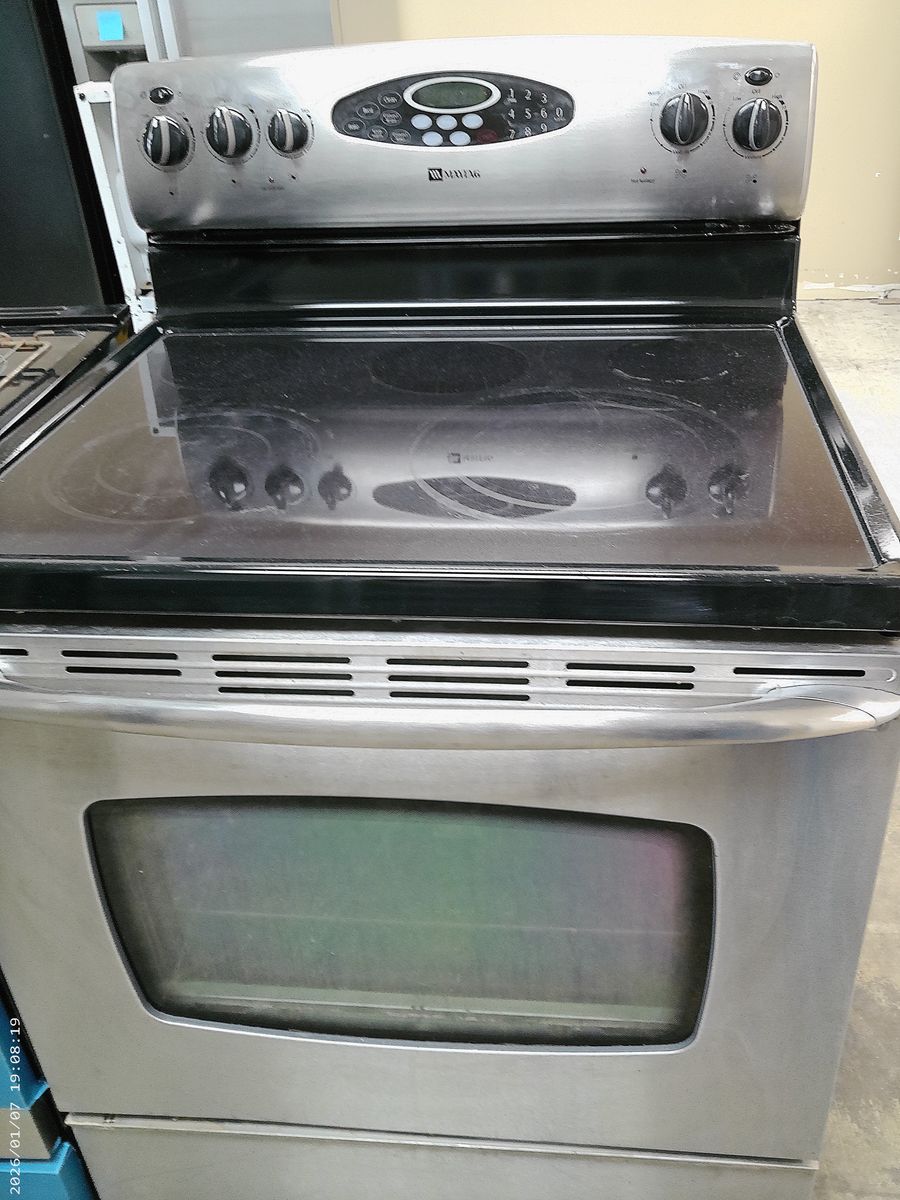 Maytag Stainless SmoothTop Range~90 Day Guarantee