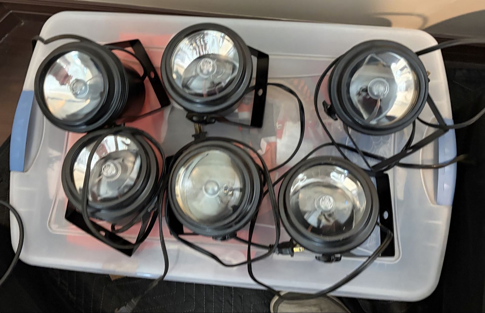 American DJ pinspot stage lights