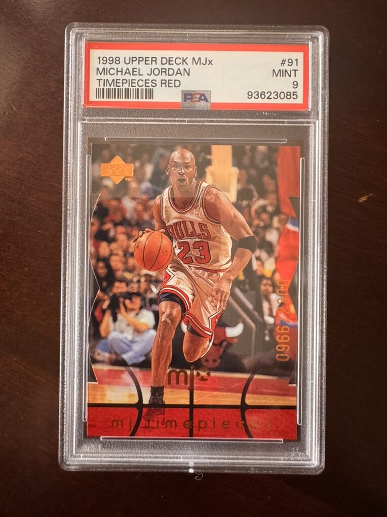 1998 Upper Deck MJx Timepieces Michael Jordan #91