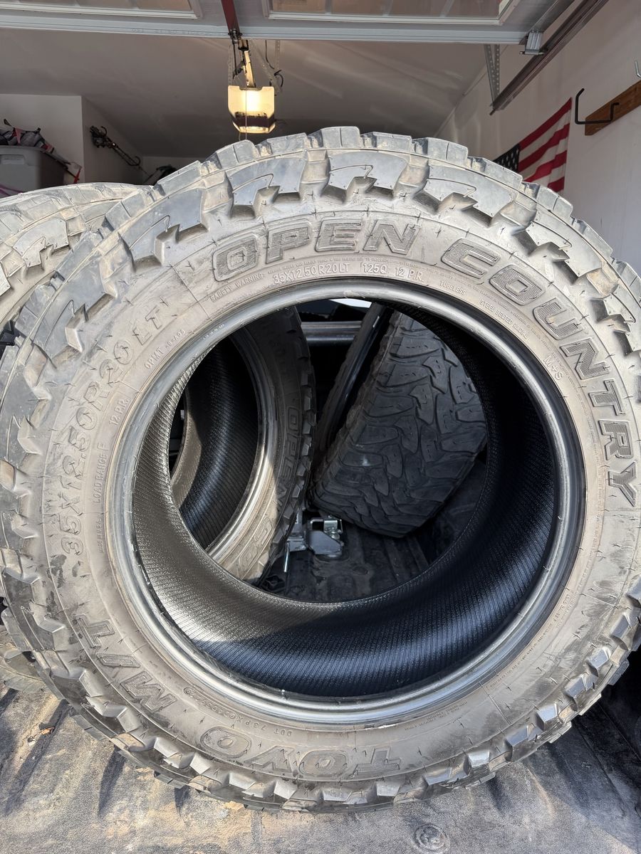 Toyo Open Country M/T Tires 35x12.50R20LT