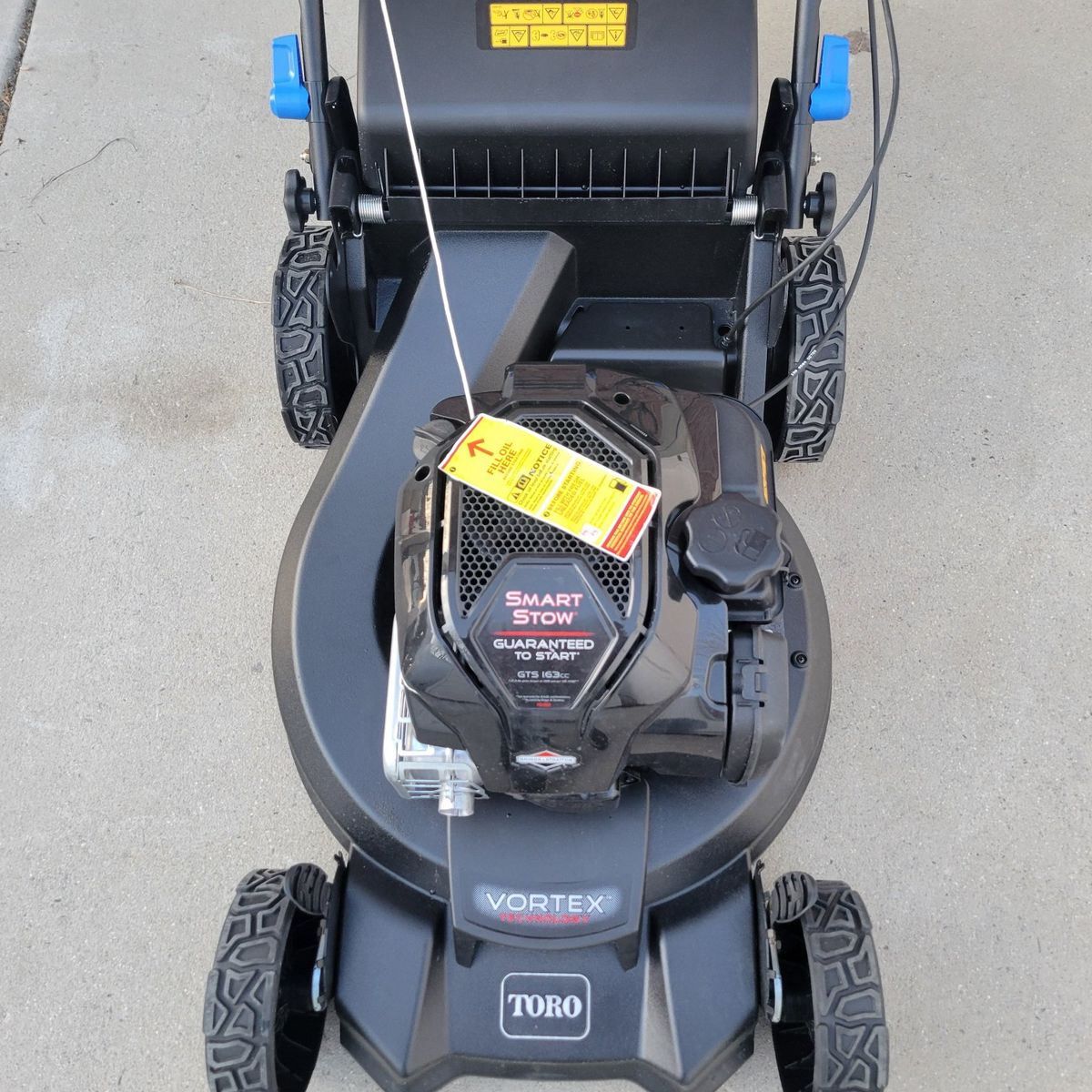 Toro Aluminum deck Super Recycler with Personal Pa