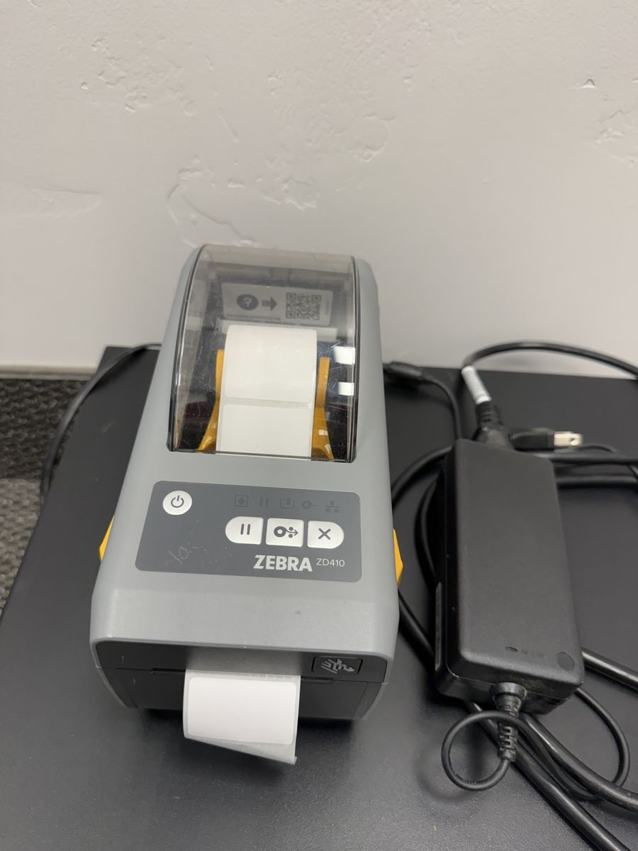 Zebra ZD410 Thermal Label Printer Direct Thermal Desktop Barcode Printer ZD41022-D01M00EZ