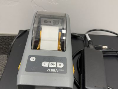Zebra ZD410 Thermal Label Printer Direct Thermal Desktop Barcode Printer ZD41022-D01M00EZ