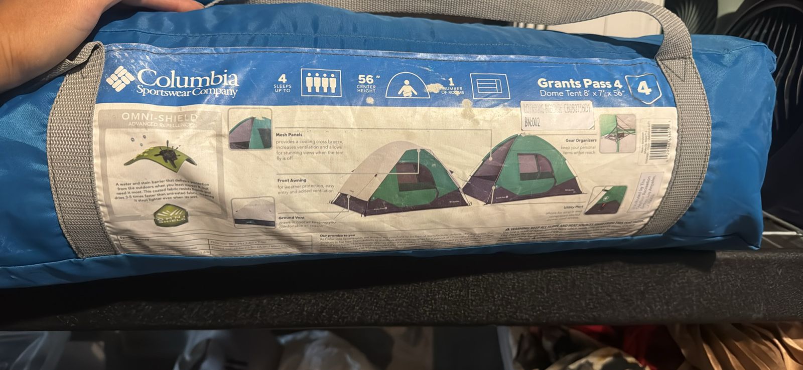 4 person dome tent
