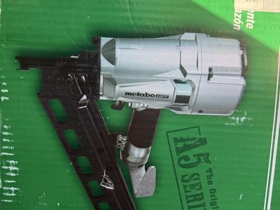 Metabo HPT NR83A5(S) 3-1/4" Strip Nailer 21 Degree Framing Nailer (The Original NR83A)CASH ONLY.