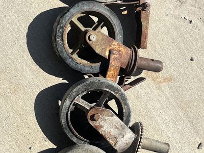 Scaffolding wheels