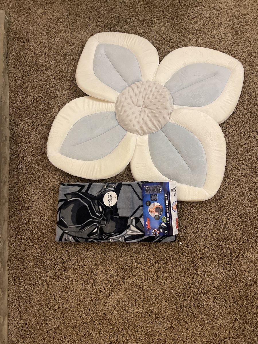 Baby bath mat & Towel set