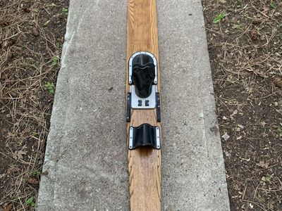 Vintage Wooden slalom waterskis 1960s 67”