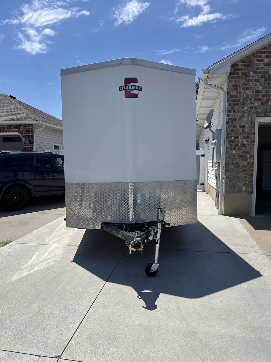 2018 Charmac 6x10 Stealth V-Nose Cargo trailer