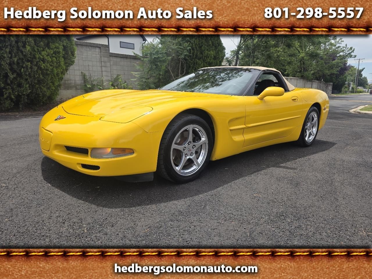 2002 Chevrolet Corvette Base