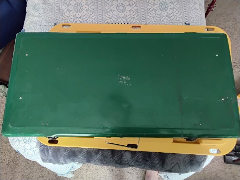 Vintage Coleman 3-Burner Camp Stove with Hoses