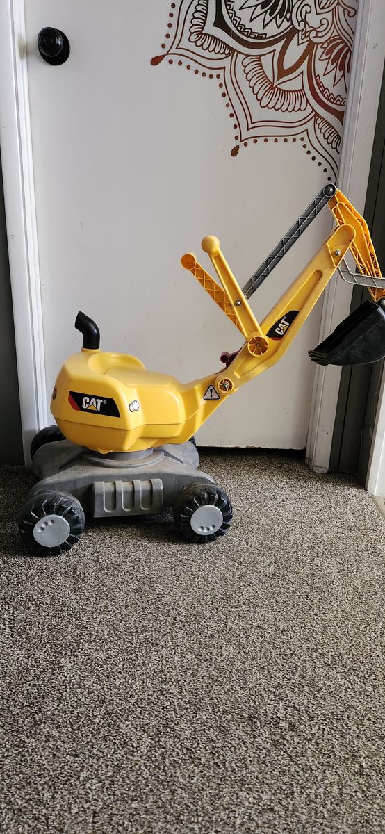 Rolly Toys CAT Construction 360 Degree Excavator ride-on toy