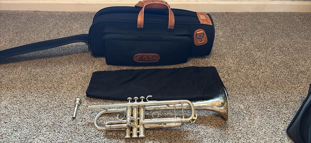 Shires Q10 Professional Trumpet w/ Adams gig bag