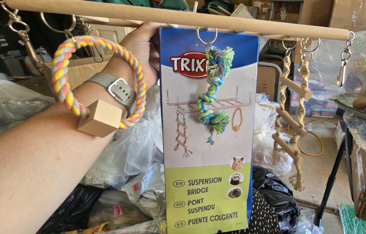 Small pets: bridge/Toy