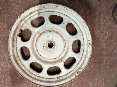 1980s Honda elite 80 scooter back rim