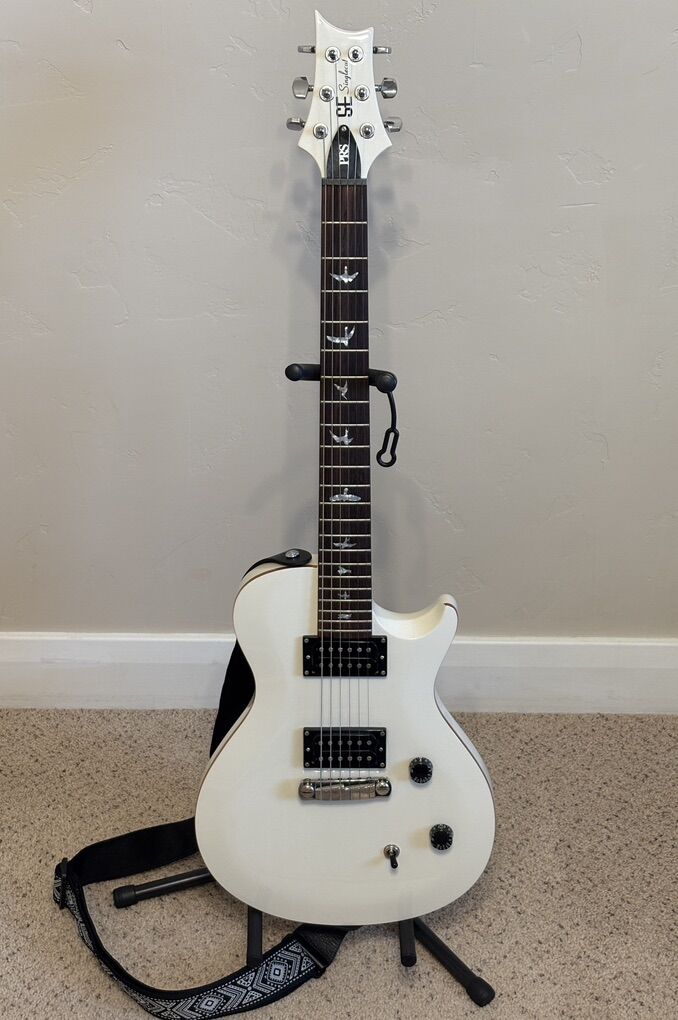 PRS SE Singlecut Antique White Guitar