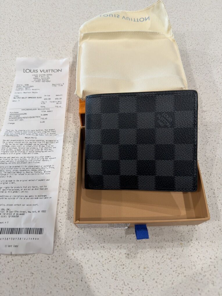 Louis Vuitton wallet Empreinte Black