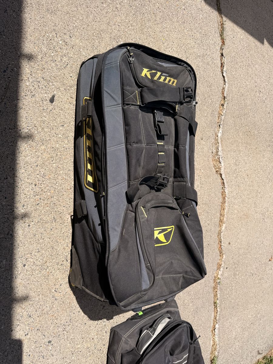 Klim Technical Riding Gear Rolling Duffel Travel Bag