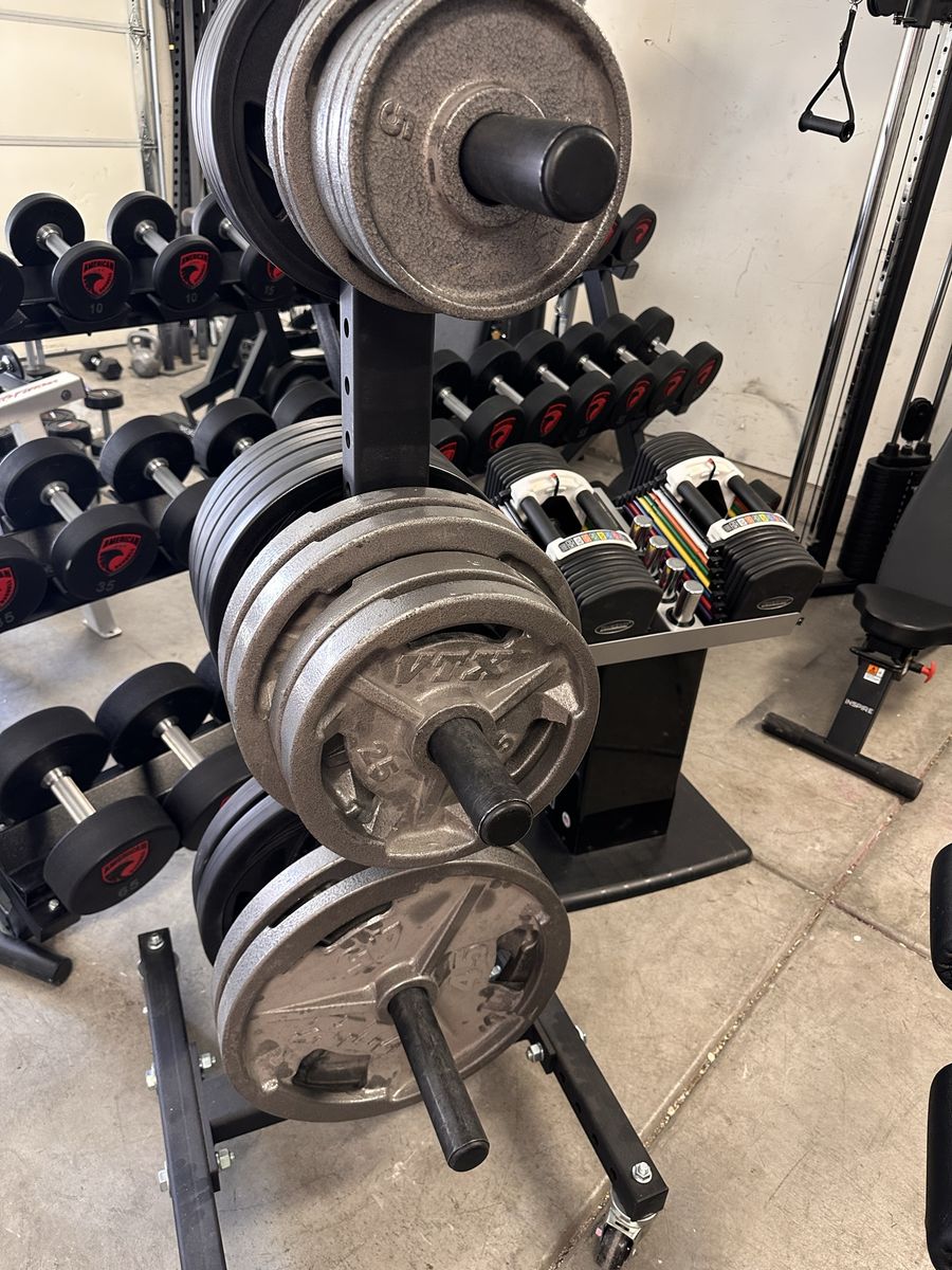 Olympic VTX Hand Grip Weight Plates 255LB