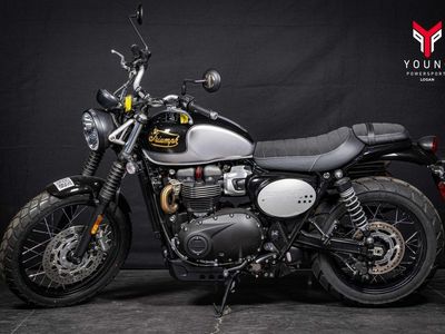 2025 Triumph Scrambler 900 Jet Black