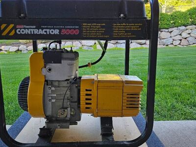 Coleman Contractor series 5000 watt home generator. $250