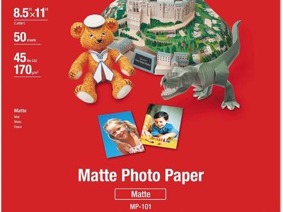 Canon Photo Paper Plus, $20, Matte, 8-1/2 x 11 (Pack of 50 Sheets x 6 each=300 sheets) - 7981A004