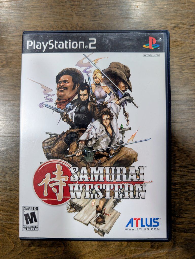 Samurai Western - PlayStation 2 (PS2) Atlus Action-Adventure Game - Complete CIB