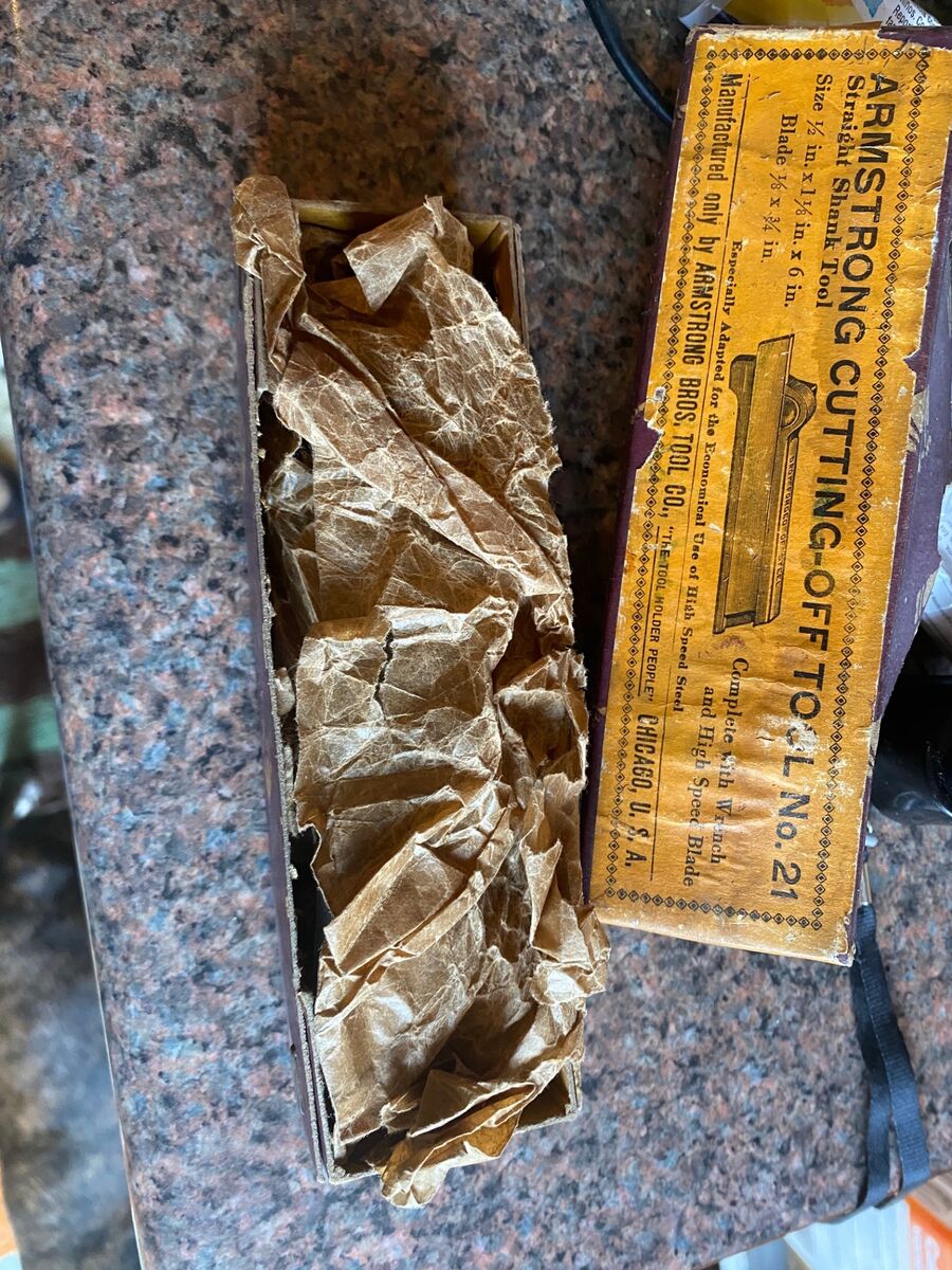 Armstrong cutting-off tool No. 21