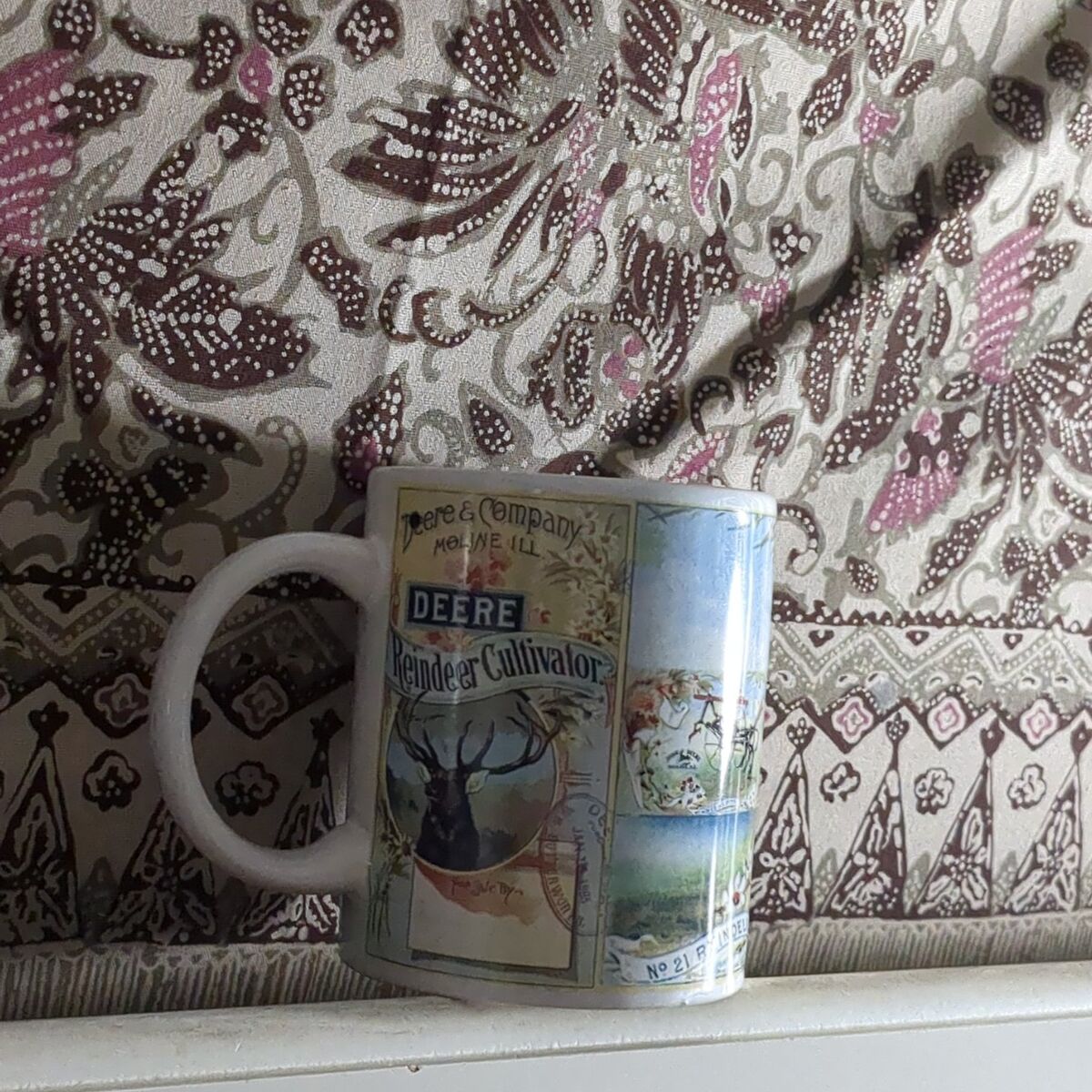 Vintage John Deere mug