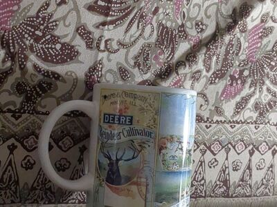 Vintage John Deere mug