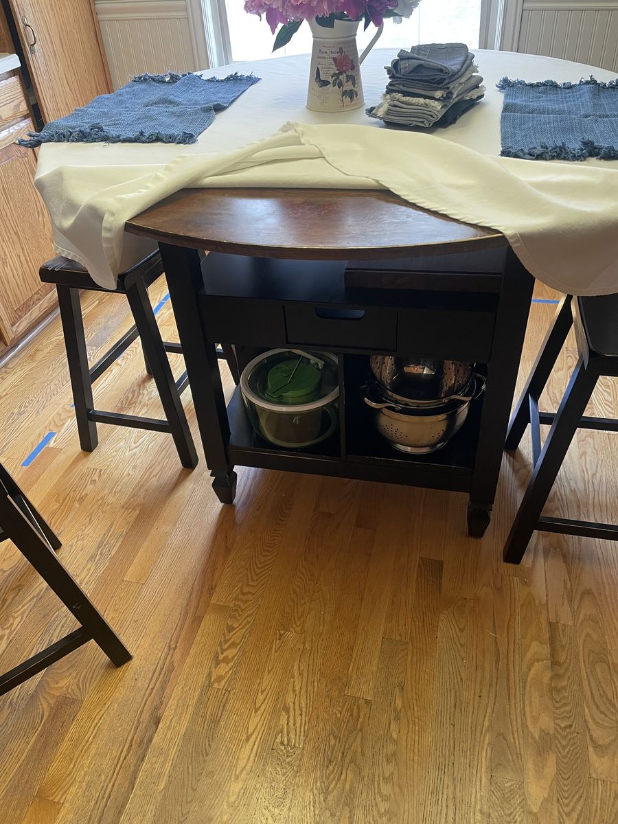 Small dining table and chairs