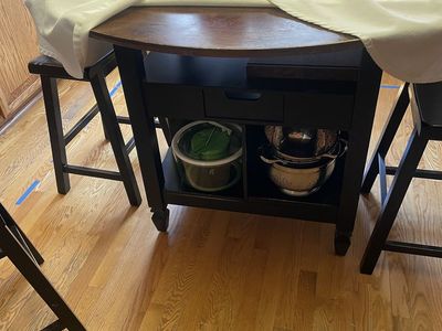 Small dining table and chairs