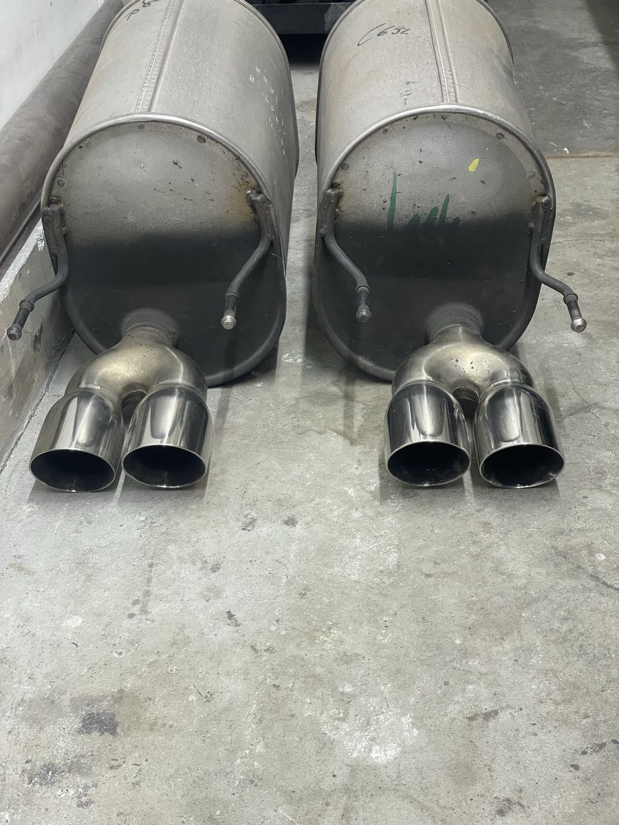 C6 corvette stock exhaust.