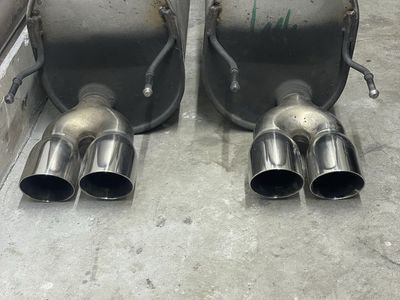 C6 corvette stock exhaust.