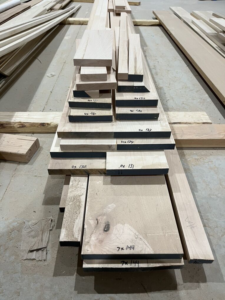 Hard Maple S4S Lumber